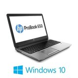 Laptopuri HP ProBook 650 G2, i5-6200U, 250GB SSD, 15.6 inci Full HD, Win 10 Home